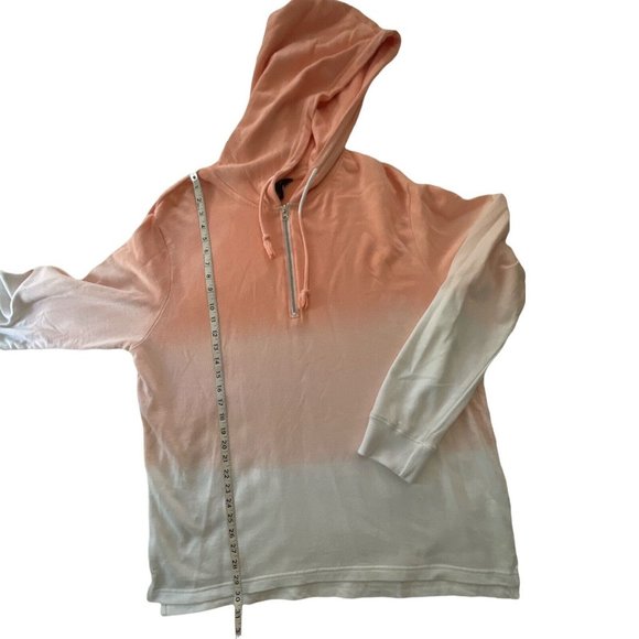 🔧🌹Men’s Hoodie Sweatshirt Size XL HOLLYWOOD Coral - Picture 6 of 10